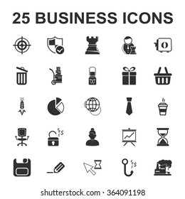Business Icons Set.