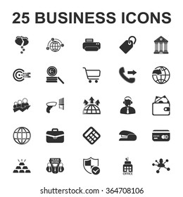 Business Icons Set.