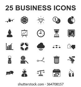 Business Icons Set. 