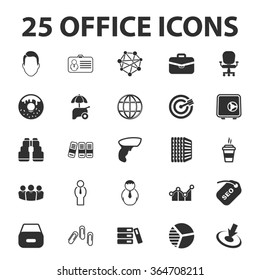 Business icons set. 