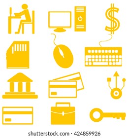 Business icons set