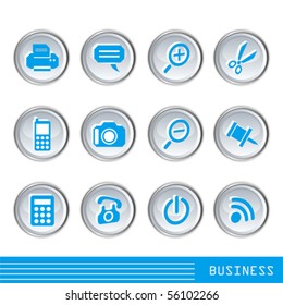 Business icons set