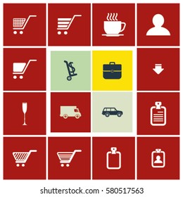 business icons set