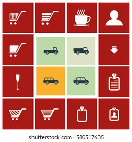 business icons set