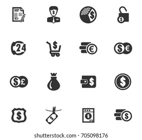 Business icons set