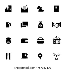 business icons set