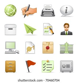 Business icons, set 4.