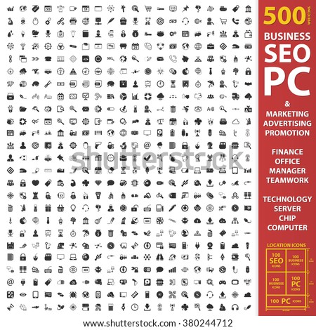Business Icons Set.