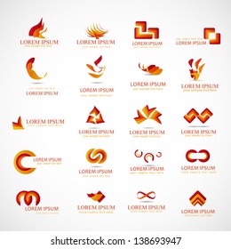 Business Icons - Set - Isolated On Background - Vector Illustration, Graphic Design Editable For Your Design. Business Logo 