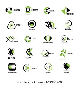 Business Icons Set - Isolated On White Background - Vector Illustration, Graphic Design Editable For Your Design. Business Logo