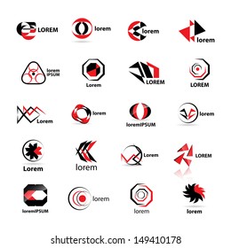 Business Icons Set - Isolated On White Background - Vector Illustration, Graphic Design Editable For Your Design. Business Logo