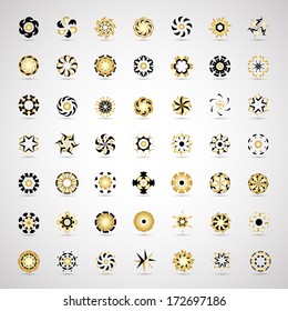Business Icons Set - Isolated On Gray Background - Vector Illustration, Graphic Design Editable For Your Design. New Icons