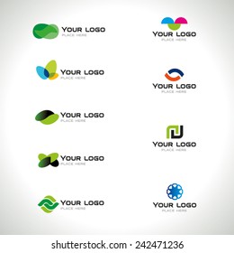 Business Icons Set - Isolated On White Background - Vector Illustration 