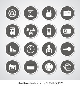 Business Icons set for use 