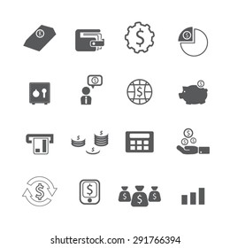 Business Icons set, Vector