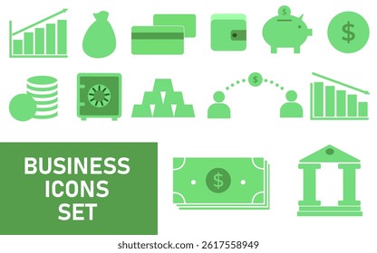 Business icons set vector
Vector business money set with image of banknotes, money bag, gold, safe, credit card, piggy bank, wallet, coin, chart
eps file