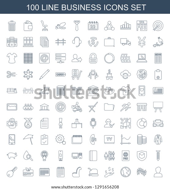 business\
icons. Trendy 100 business icons. Contain icons such as man, graph,\
globe, money on hand, lawn mower, outdoor chair, notebook,\
calendar. business icon for web and\
mobile.