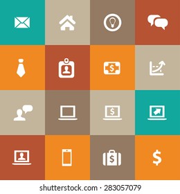 Business icons universal set for web and mobile