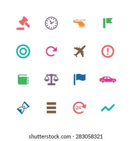 Business icons universal set for web and mobile