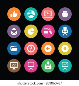 Business icons universal set for web and mobile 