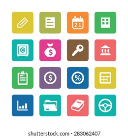 Business icons universal set for web and mobile 
