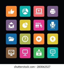 Business icons universal set for web and mobile 
