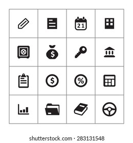 Business icons universal set for web and mobile 