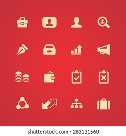 Business icons universal set for web and mobile 