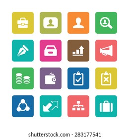 Business icons universal set for web and mobile 