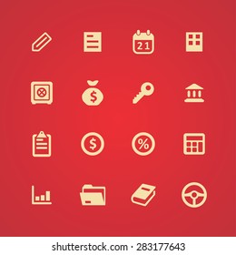 Business icons universal set for web and mobile 