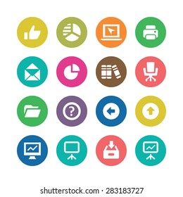 Business icons universal set for web and mobile 