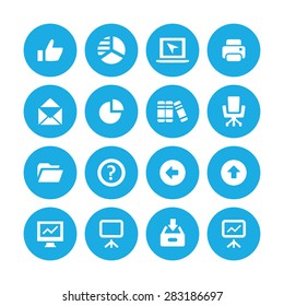 Business icons universal set for web and mobile 