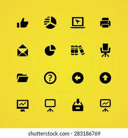 Business icons universal set for web and mobile 