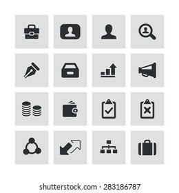 Business icons universal set for web and mobile 