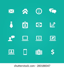 Business icons universal set for web and mobile 