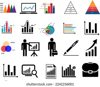Business Icons - Vector Icons. Editable Stroke. Vector Graphic.eps
