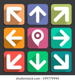 Business Icons. Vector illustration.