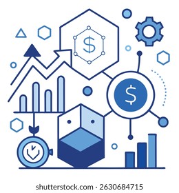 Business Icons Vector Illustration Set