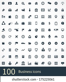 Business Icons Vector Set