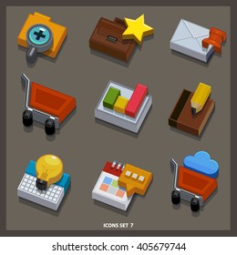 Business Icons vector set