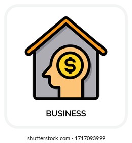 Business icons for web design, book, ads, app, project etc.