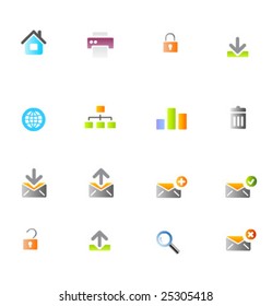 Business icons for web set