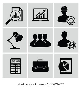 Business icons,vector