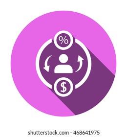  Business Icon,vector. Flat design.