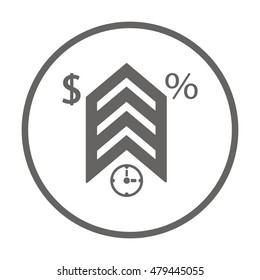  Business  icon,vector. Flat design.