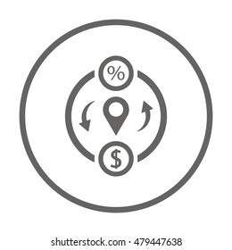  Business Icon,vector. Flat design.