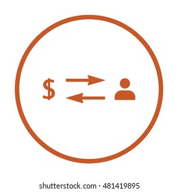 Business  icon,vector. Flat design.