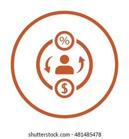  Business Icon,vector. Flat design.