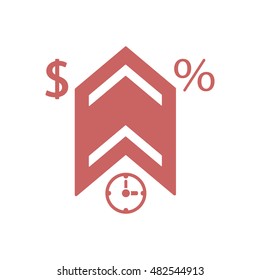  Business  icon,vector. Flat design.