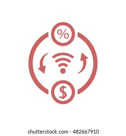  Business Icon,vector. Flat design.
